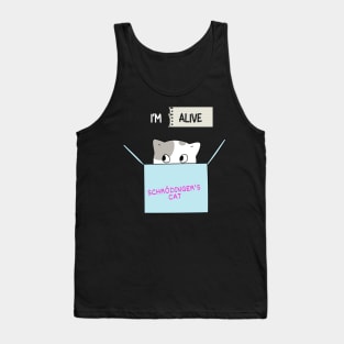 Schrodinger Cat Tank Top